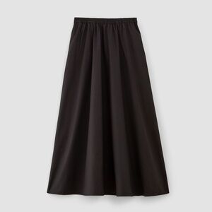 Everlane Women's Supima® Pull-On Maxi Skirt in Black, Size Small